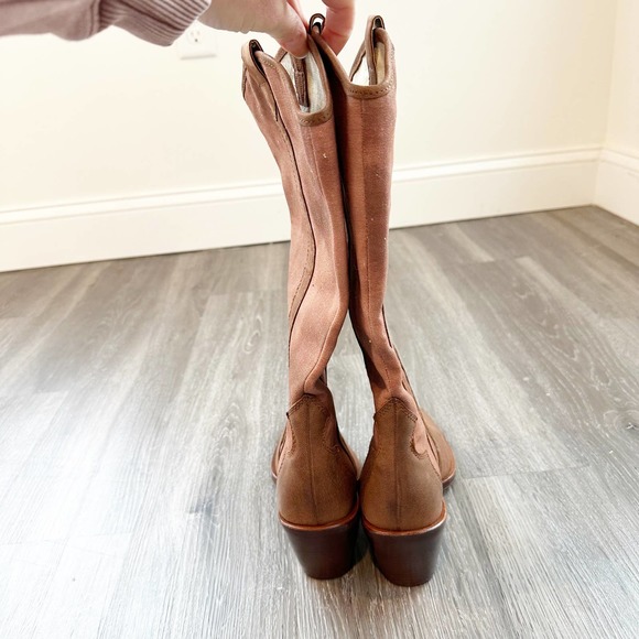 Dolce Vita Navene Cowboy Western Boots Brown 7 - Picture 7 of 10